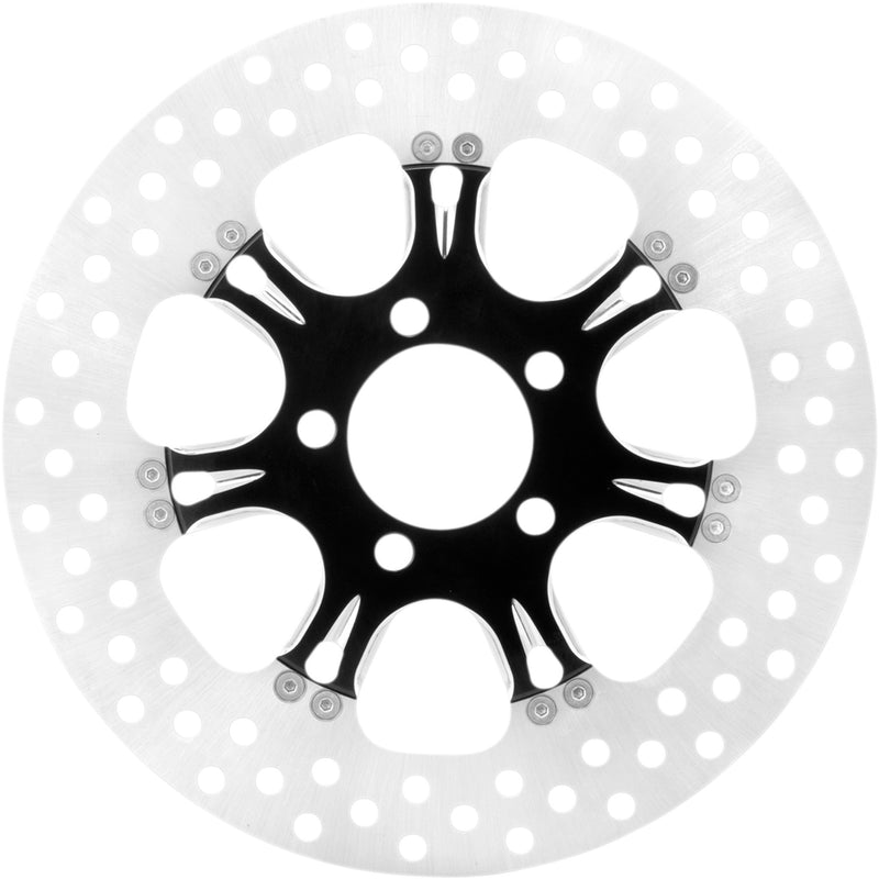 Performance Machine (pm) Virtue Brake Rotor - 0133-1802VIRS-BMP For Harley Touring 2008-2019