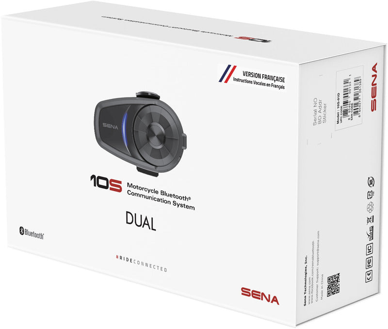 Sena 843-02106 10S-02D 10S HEADSET AND INTERCOM (DUAL PACK)