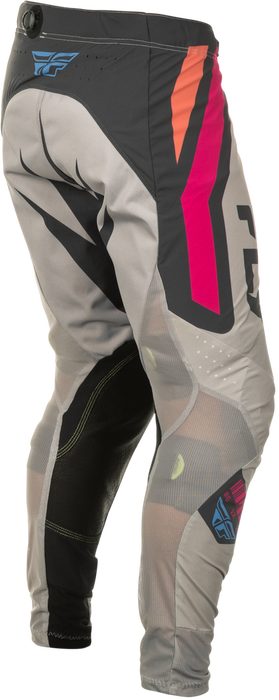Fly Racing 378-73430 378-73430 LITE VICE PANTS LIGHT GREY/PINK/CORAL SZ 30