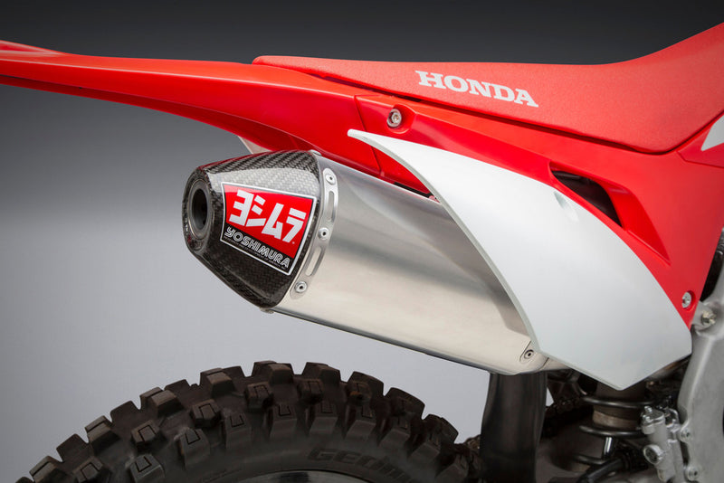 Yoshimura RS-4 Full System Exhaust SS-AL-CF - 224500D320 Honda CRF450L / CRF450X / CRF450RL 2019-2025