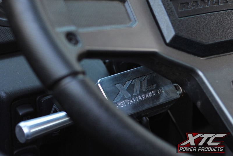 Xtc Power Products Auto Turn Signal Kit With Billet Lever AND Front DRL Lights POL - ATS-L-POL-RBU-DRL Polaris Ranger 2019-2024
