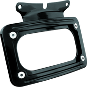 Kuryakyn 3149 Curved License Plate Mount Black - Photo - Primary