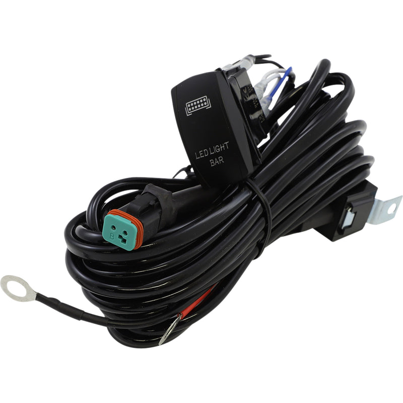 BRITE-LITES 2050-0424 BL-WHHDR Wiring Harness with Switch Wire Harness with Rocker Switch