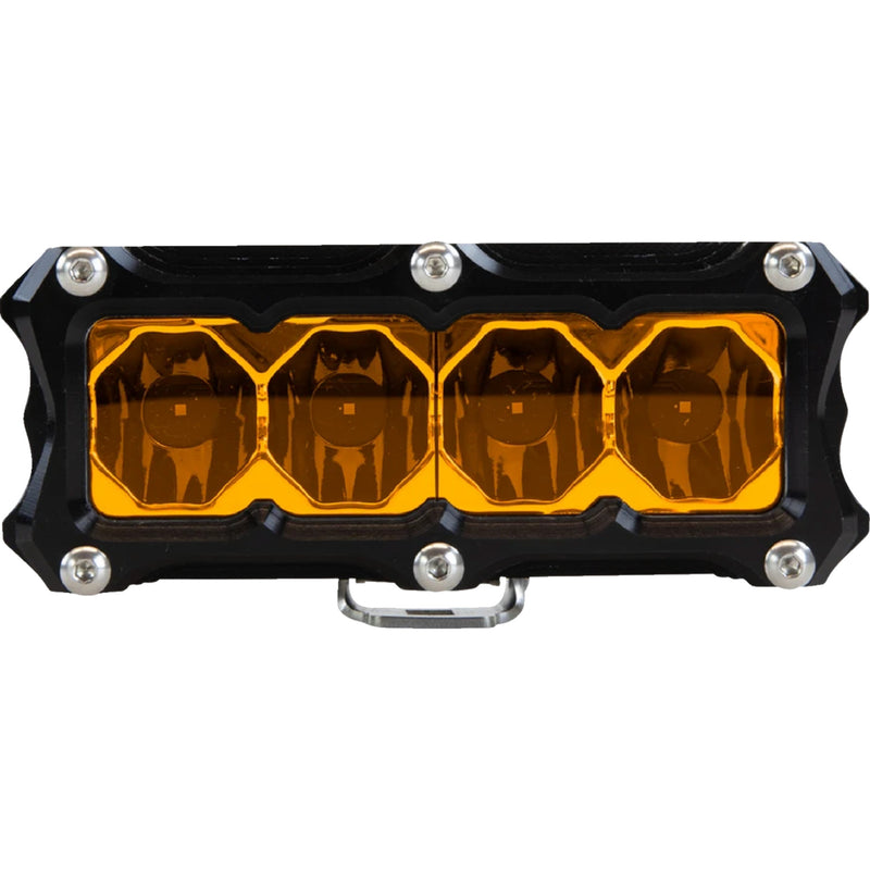 HERETIC 2001-2637 50413 6-Series Light Pod Flood Light - 4" - Amber