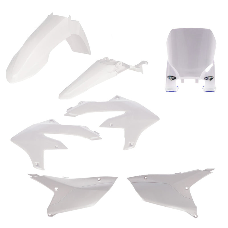 Cycra 5 Piece Body Kit White - 1CYC-9435-42 Yamaha Dirt Bikes 2023-2026