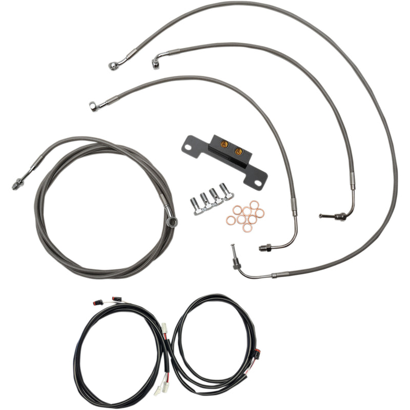 La Choppers Complete Cable Kit - LA-8055KT3-13 For Harley Touring 2017-2019