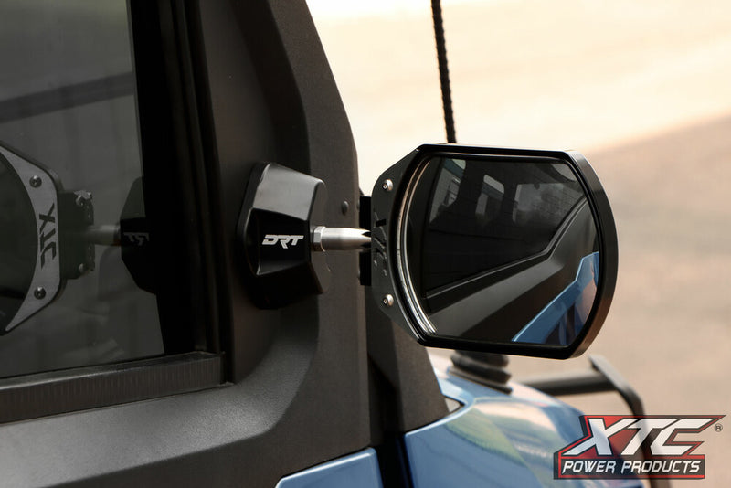 Xtc Power Products Side View Mirror Kit SIX12 LIT - SIX12-A-RIDGE Kawasaki ATV/UTV Models 2024-2025