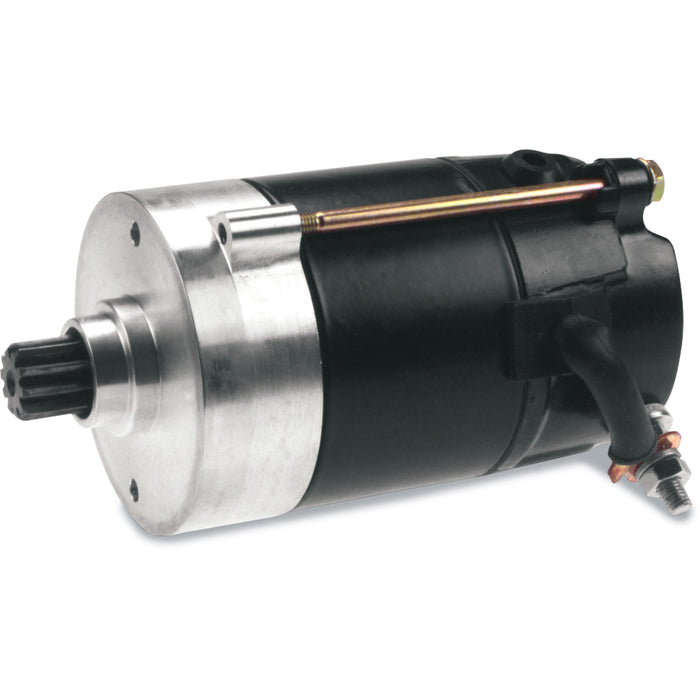DRAG SPECIALTIES 80-1005 1.4kW Compact High-Performance Starter Motor Black Pre 89 Big Twin Starter