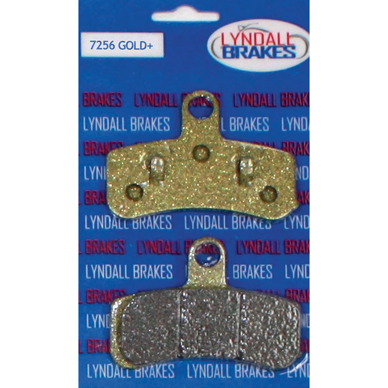 Lyndall Racing Brakes Llc Brake Pad - 7256-GPLUS For Harley Motorcycles 2008-2017