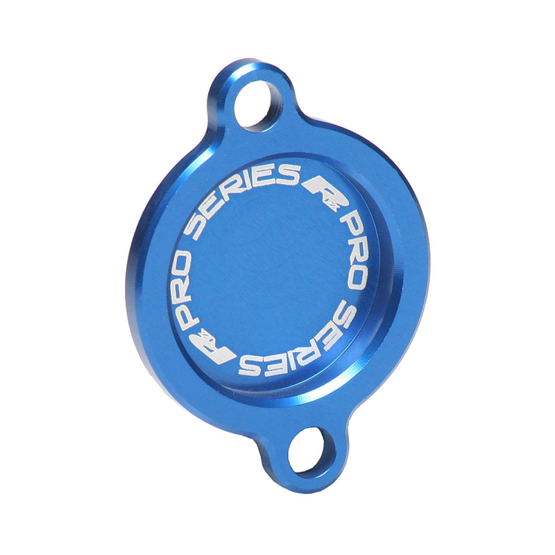 RFX OIL Filter Cover Blue KTM Husqvarna GAS - FXFC 70200 99BU Husqvarna Dirt Bikes 2014-2025
