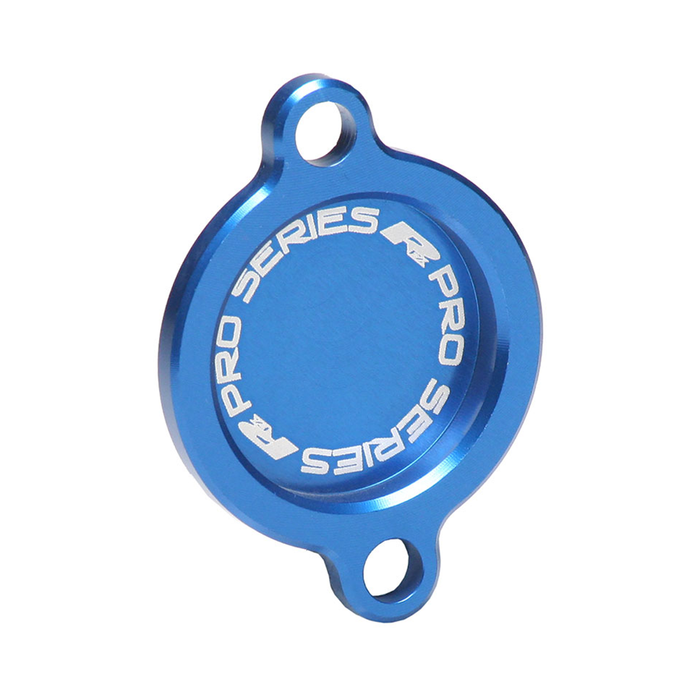 Rfx 739-0454 FXFC 70200 99BU OIL FILTER COVER BLUE KTM/HUSQ/GAS