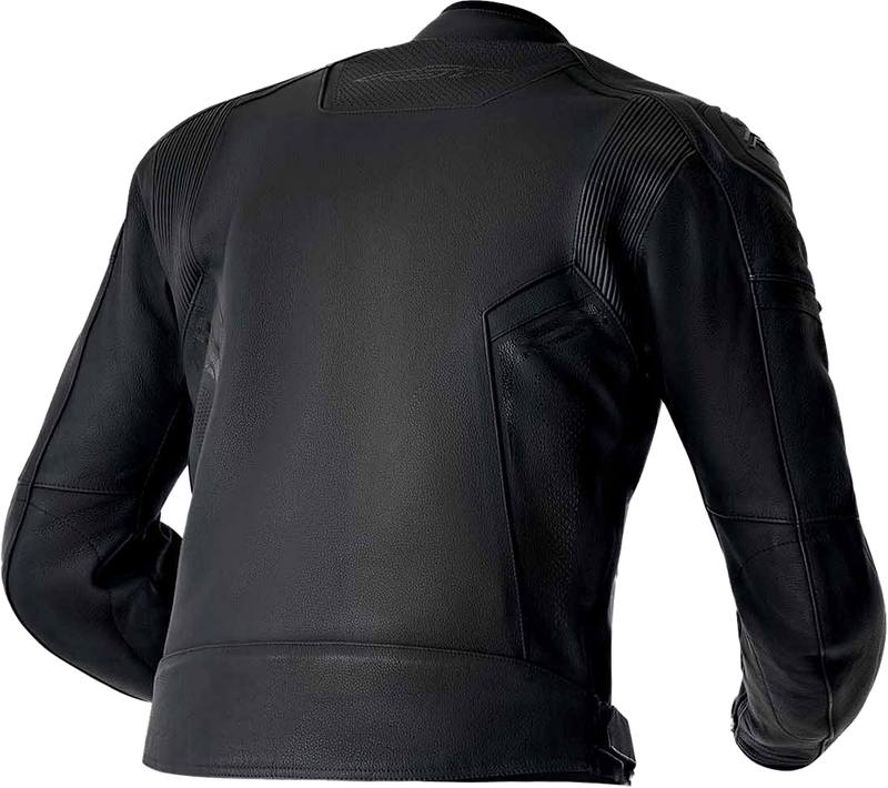 Rst 556-3626010 103626BLK-10 WOMENS S1 D3O LEATHER JACKET BLACK/WHITE SM
