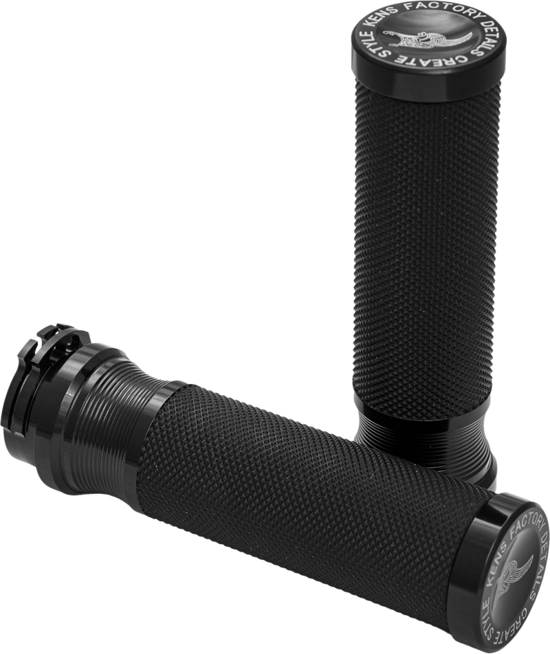 Kens Factory NL Grips Fine Knurl Cable 1" - KFG-03