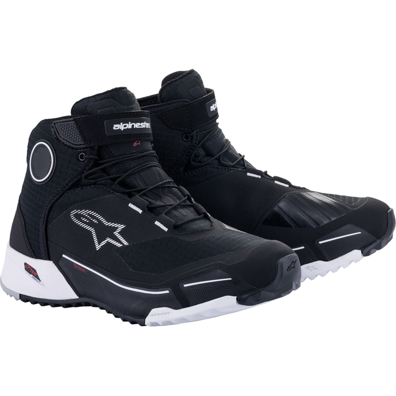 ALPINESTARS 3405-3064 2611820110.5 CR-X Drystar® Riding Shoes CR-X Drystar® Shoes - Black/White - US 10.5