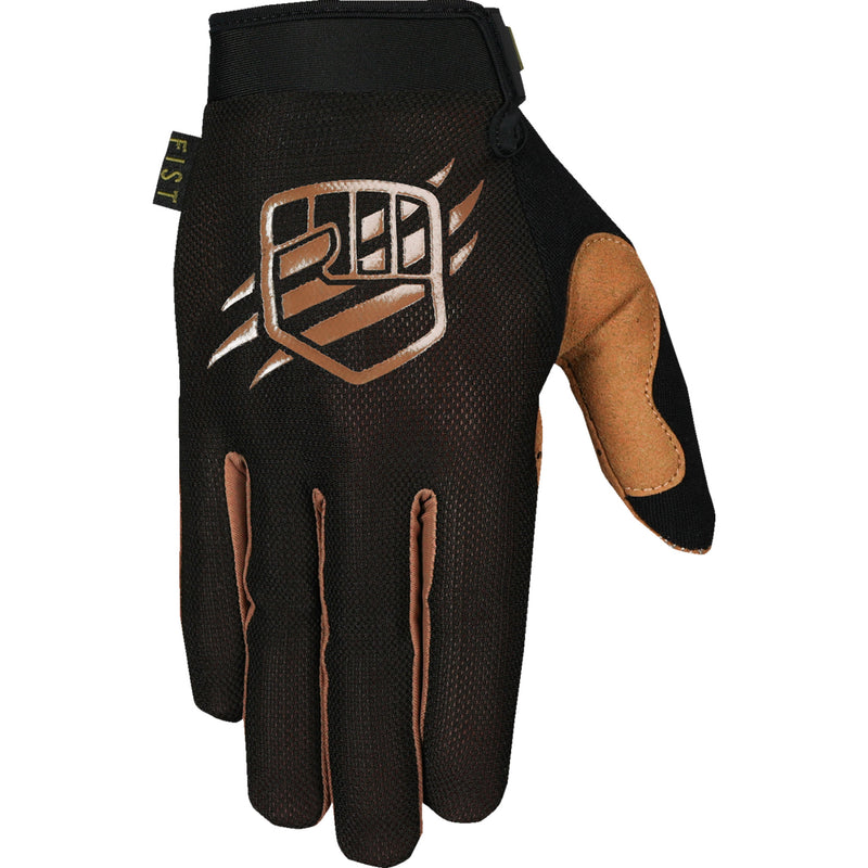 FIST HANDWEAR Breezer Stockers Hot Weather Gloves Black - and Tan