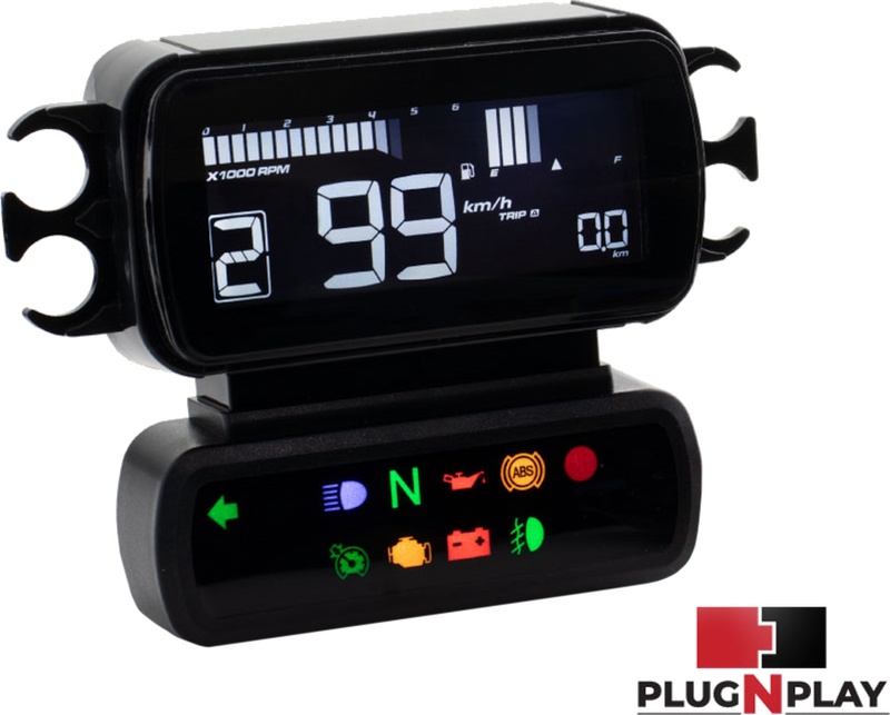 Koso North America LCD HUD Gauge ` Fxst Fxlrst ` Fxbbs,fxbrs - BA080000 For Harley Softail Street Bob 2018-2022