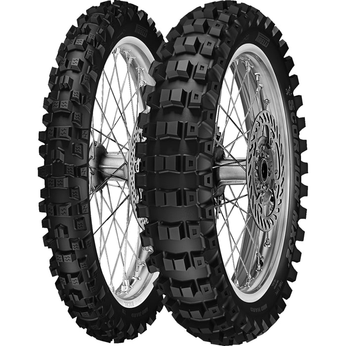 PIRELLI 0305-0591 3107400 Scorpion™ MX32™ Mid Hard Tire Tire - Scorpion™ MX32™ Mid Hard - Rear - 100/90-19 - 57M