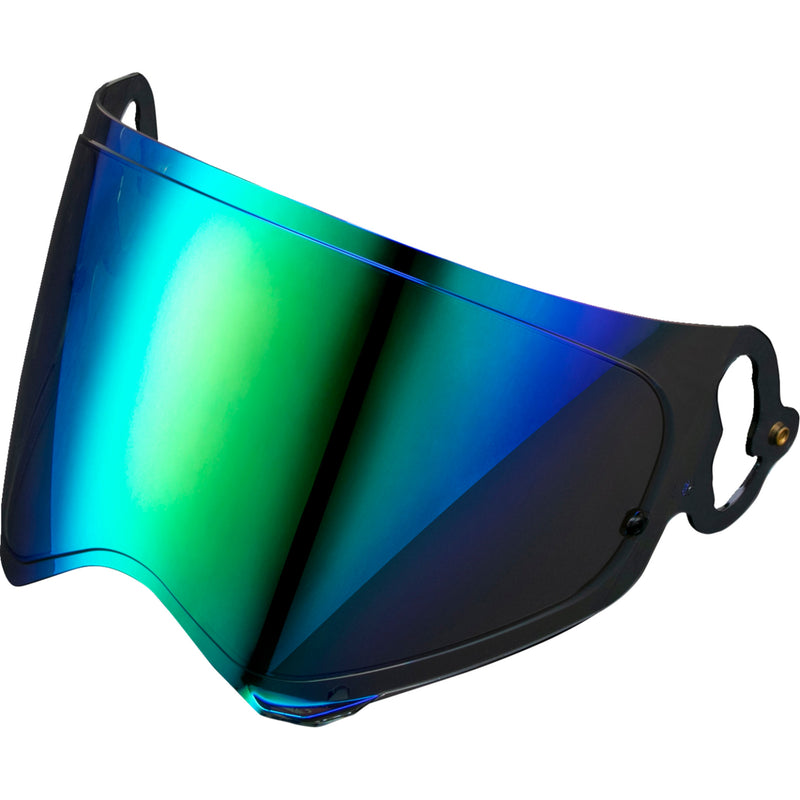 ARAI HELMETS 0130-1239 031123 VAS-A Pinlock® 120 MaxVision™ Prepared Shield VAS-A Shield - XD-5 - Pinlock® 120 MaxVision™ Prepared - Light Tint/Green Mirror