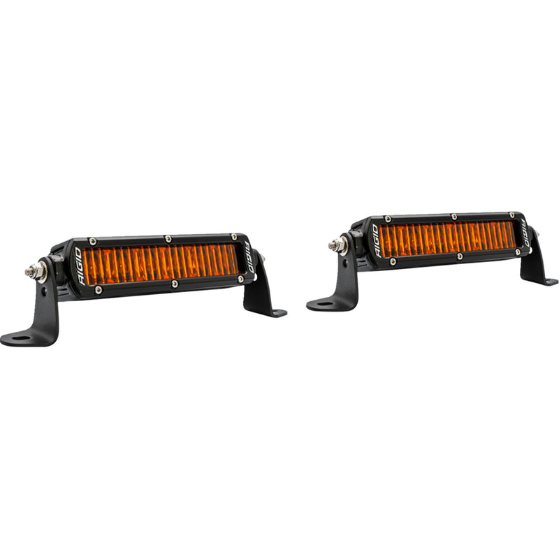 RIGID INDUSTRIES 2001-2797 906705 SR-Series Lightbar with Amber Pro Lens SR-Series Spotlight - 6" - Amber Lens