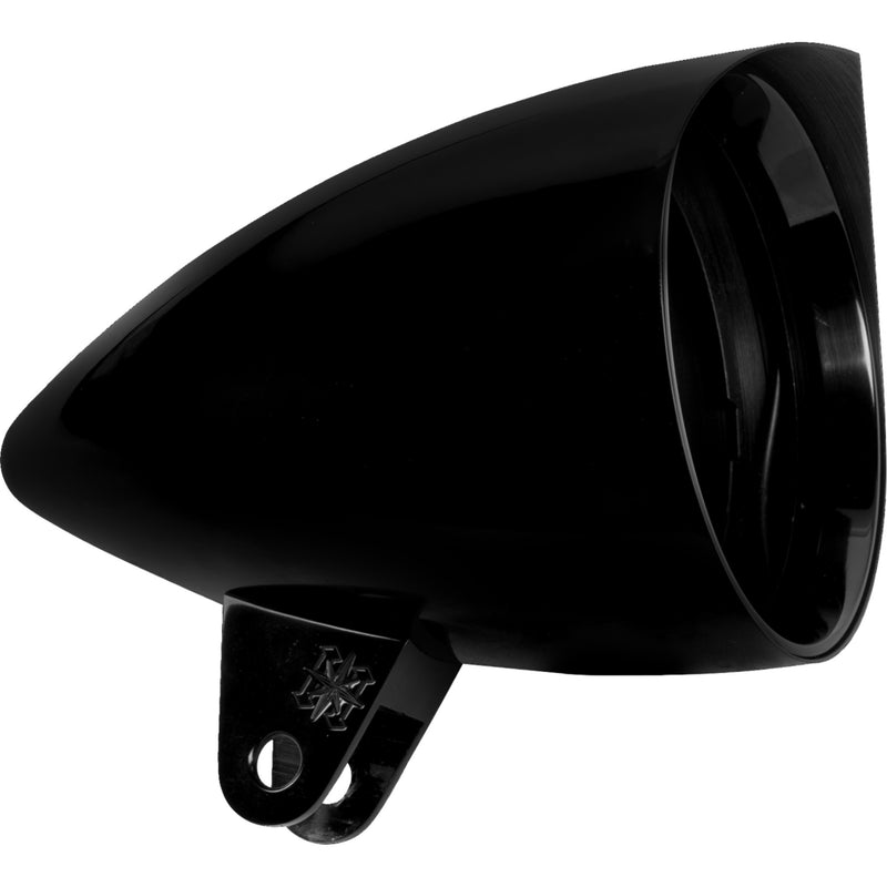HEADWINDS 2001-3071 1-4900VZA Headlight Housing 5-3/4" - vampire concours rocket - gloss black