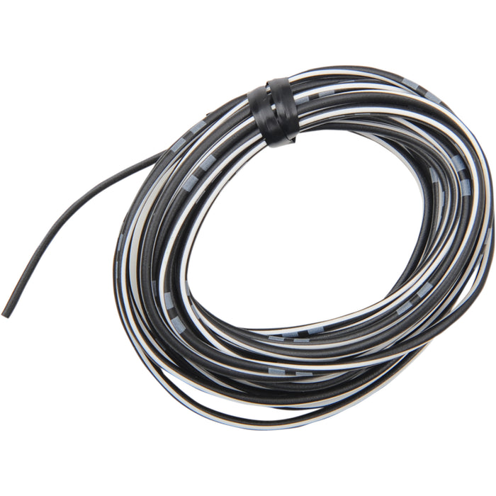SHINDY 2120-0284 16-682 Colored Wiring 14A Wire - 13' - Black/White