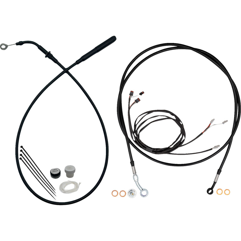 Fat Baggers Inc. Cable Kit - 219916-B For Harley Road Glide 2021-2025