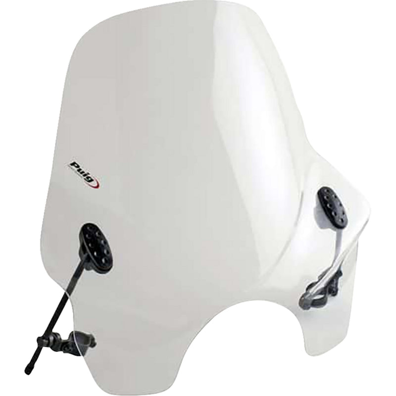 Puig Hi-Tech Parts Windshield - 0856W For Harley Softail Low Rider 2018-2020 | Triumph Motorcycles 1995-2025 | Yamaha Motorcycles 1985-2025