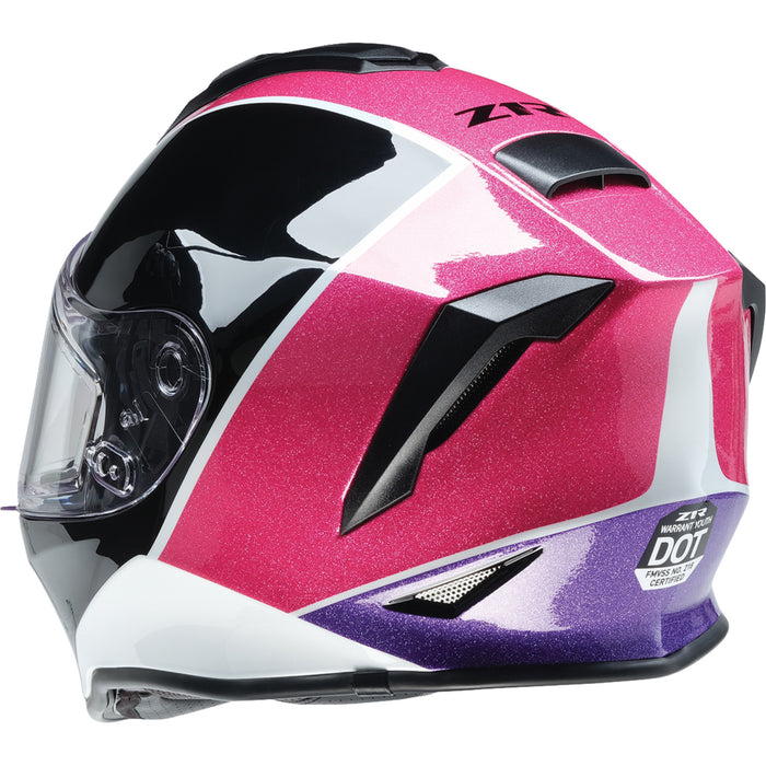 Pink rate様 Z1R Youth Warrant Snow Helmet — SpazCycle