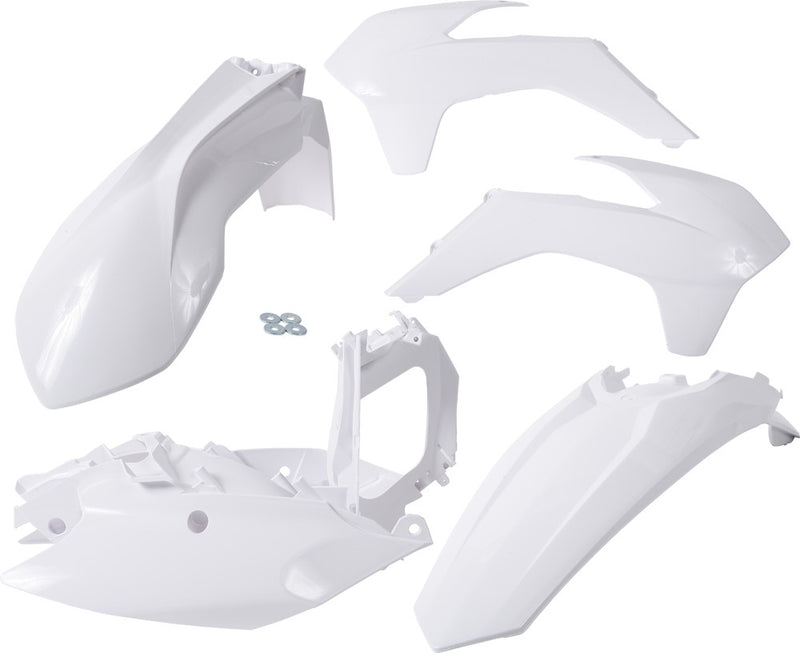 Acerbis Plastic Kit White - 2314310002 KTM Dirt Bikes 2013-2016