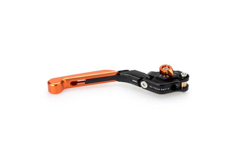Puig Hi-tech Parts 561-00014OR 14TNT LEVER BRAKE EXTENDABLE/FOLDABLE ORANGE