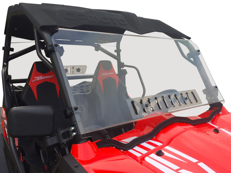 Spike 63-1128 77-3200 FULL WINDSHIELD SNGL VENT CF MOTO Z-FORCE