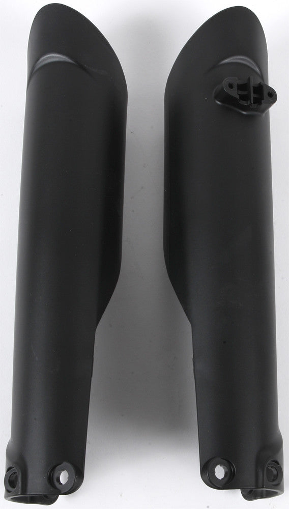 Acerbis Fork Guard Black - 2113750001 For KTM Dirt Bikes 2008-2015 | Husqvarna Dirt Bikes 2014-2015