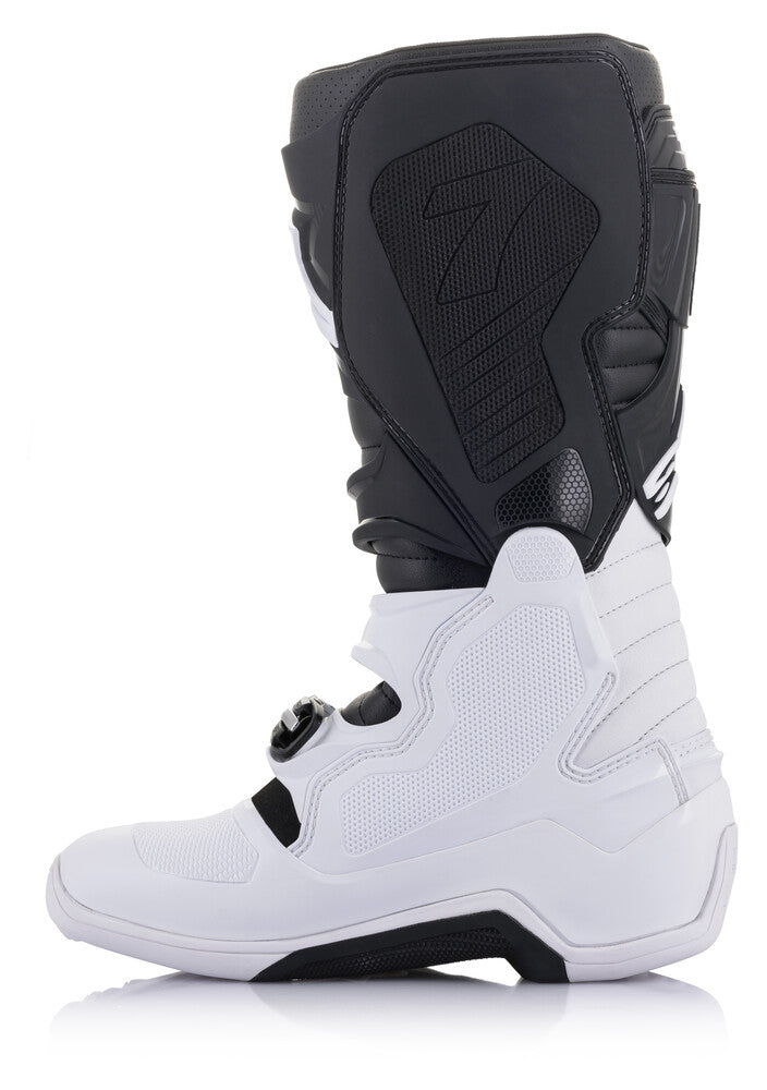 Alpinestars 482-22510 2012014-21-10 TECH 7 BOOTS WHITE/BLACK SZ 10