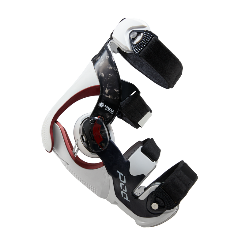 Pod 664-0489L K830-CLT-LT-LG K8 3.0 KNEE BRACE CARBON (LT) CARBON/WHITE LG