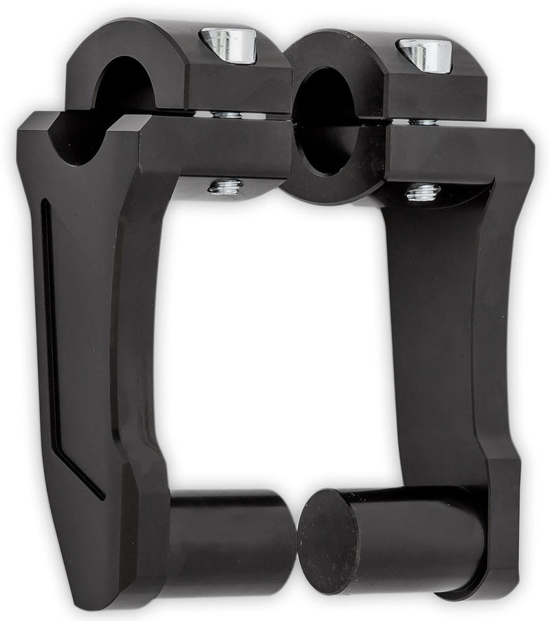 Rox 44-8464BK 4R-P4RX-01 PIVOTING HANDLEBAR RISER BLACK 4" RISE