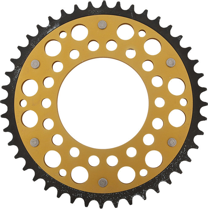 Supersprox Rear Stealth Sprocket Aluminum Steel 44T-520 GLD DUC - RST-735-44-GLD Ducati Motorcycles 1991-2014