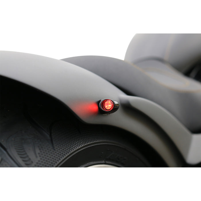 KODLIN USA 2020-1931 K68463 Neowise 3-1 Bullet Rear Indicator Lights - Smooth - Black