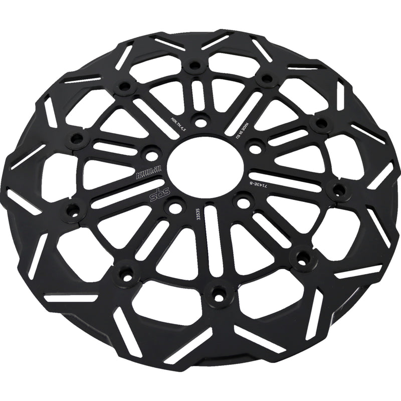 Sbs Brake Rotor - 7143E-B For Harley 2018-2025