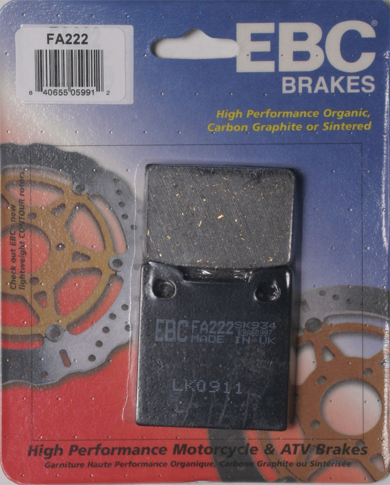 EBC Brake Pads - FA222 Suzuki 900R 1994-1995