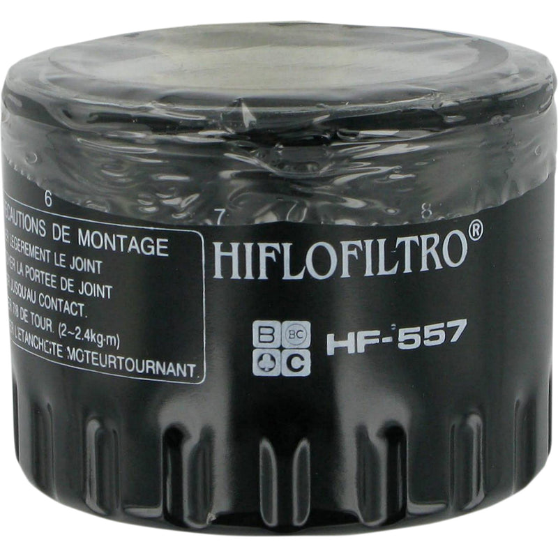 Hiflofiltro Oil Filter - HF557 For John Deere Buck / Trail 2005 | Can-Am Traxter 500 4x4 1999-2005