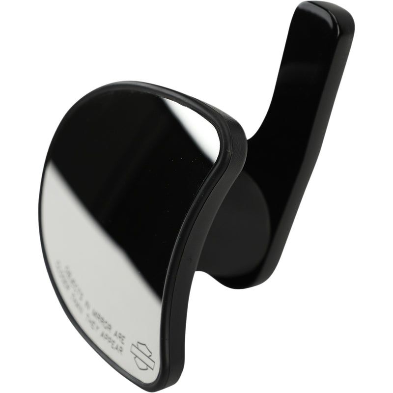 LA Choppers Mirror Drop Down Brackets Black Pair - LA-9001-01B For Harley Touring 2014-2022