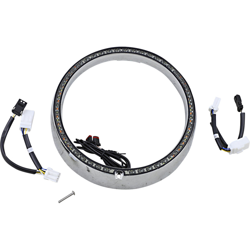 Custom Dynamics Accent Trim Ring - PB-7TR-SEQ-2C For Harley Touring 2006-2013