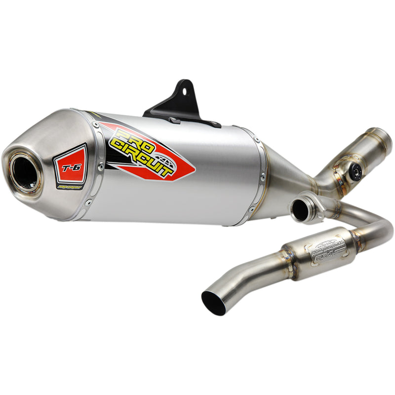 Pro Circuit T-6 Single Canister Exhaust System - 0141925G Suzuki RMZ 250 2019-2025