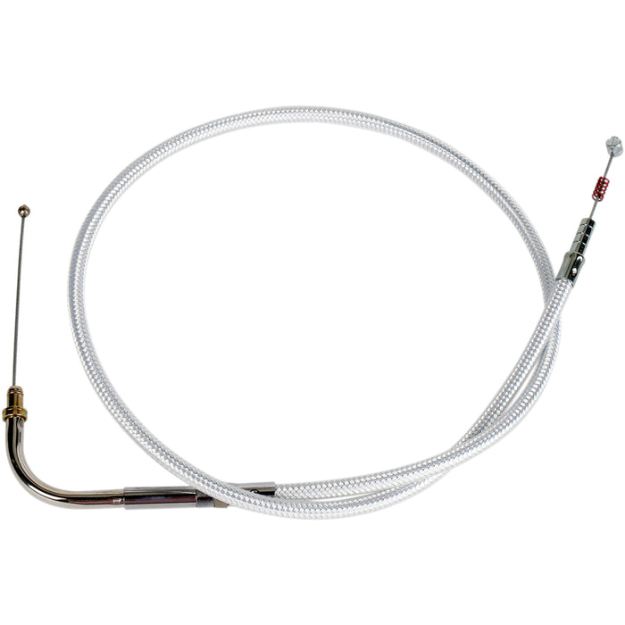 MAGNUM SHIELDING DS3425 3425 Sterling Chromite II® Braided Cable for Harley-Davidson — Idle - 30-3/4"