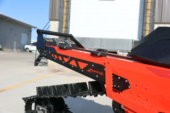 Zbroz 249-80359BK K40-0823565-01 REAR BUMPER BLACK LYNX SHREDDER 4100 SERIES