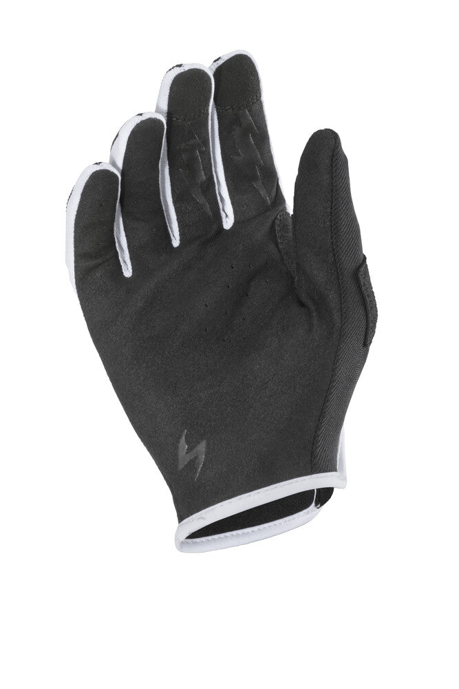 Scorpion Exo 75-6156L G44-035 AIR-STRETCH GLOVES CHARGE BLACK/WHITE LG