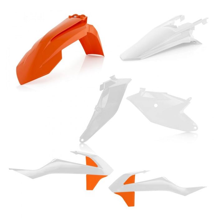 Acerbis 2686016345 18-24 KTM SX85/21-24 Gasgas MC85 Plastic Kit - White - Photo - Primary