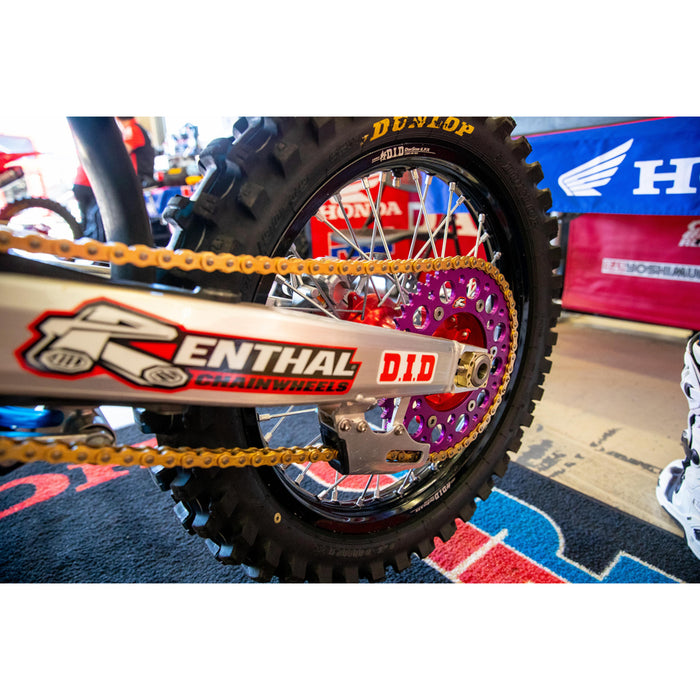 RENTHAL 1211-3091 150U-520-49GBPE Ultralight Rear Sprocket Rear Sprocket - Aluminum - 49 Tooth - Purple - Yamaha