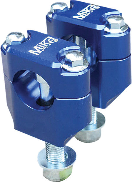 Mika Metals Bar Clamps Rubber Mounted 7/8" BLU - BLUE MK-BU-78 Beta Dirt Bikes 2008-2018