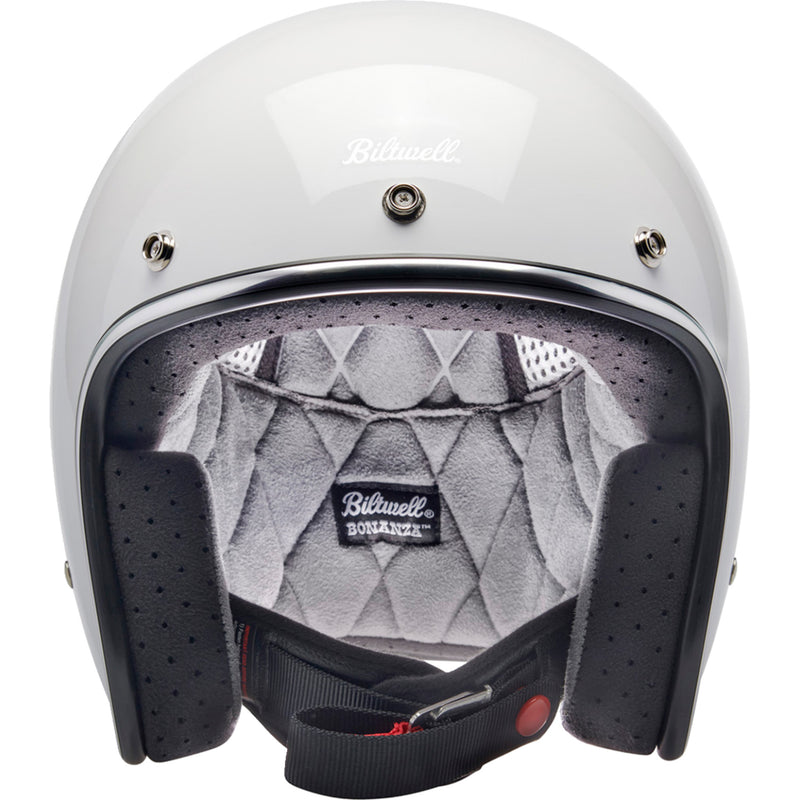 BILTWELL Bonanza Helmet Gloss - White